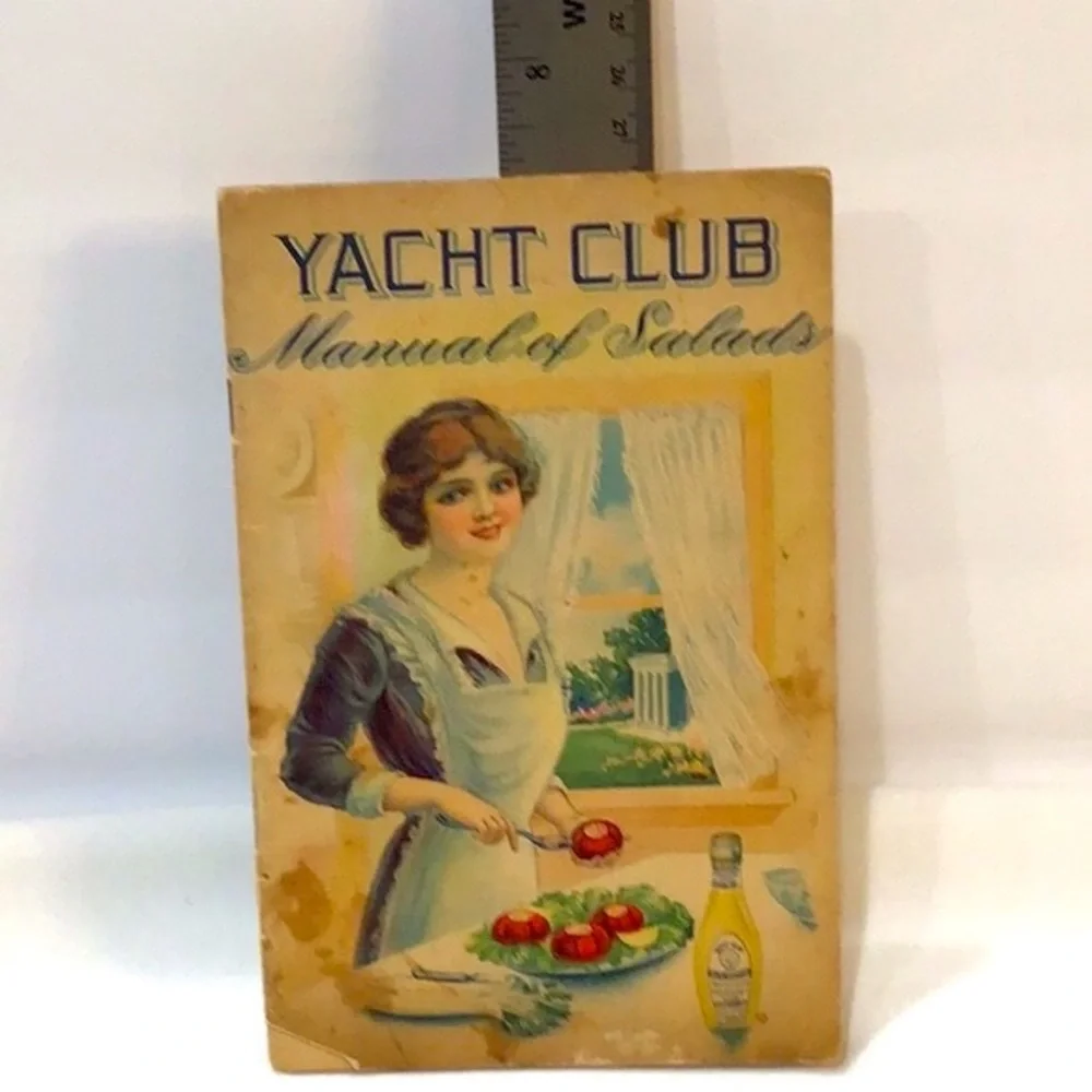 1916 Yacht Club salad recipe booklet Second Edition